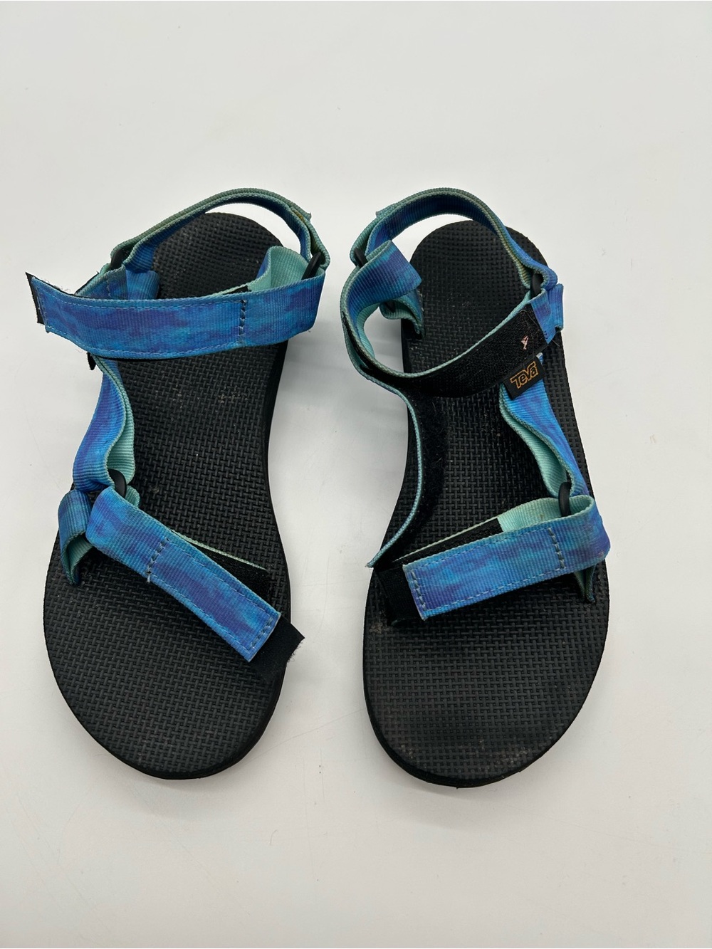 Teva Women’s Original Universal Tye Dye Sandals inSorbet Blue size 8